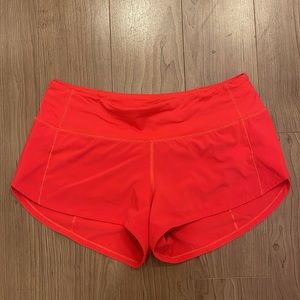 Lululemon Speed Up Low-Rise Lined Short 2.5”, Size 4